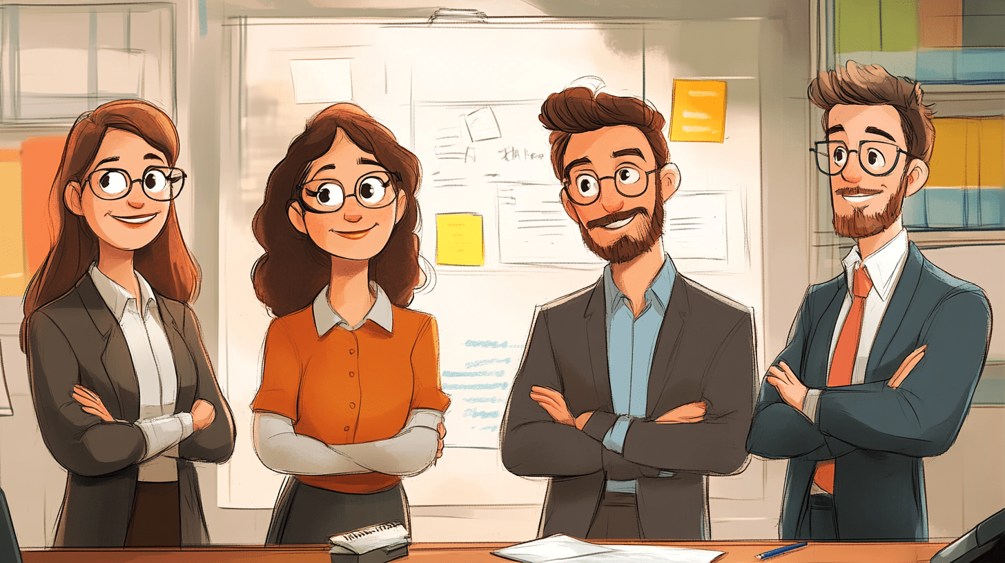 Professional storyboard team